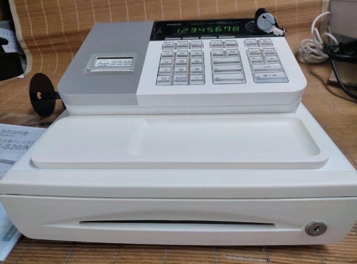 カシオレジスター　SE-S20/NL200　人気機種　送料無料　800008