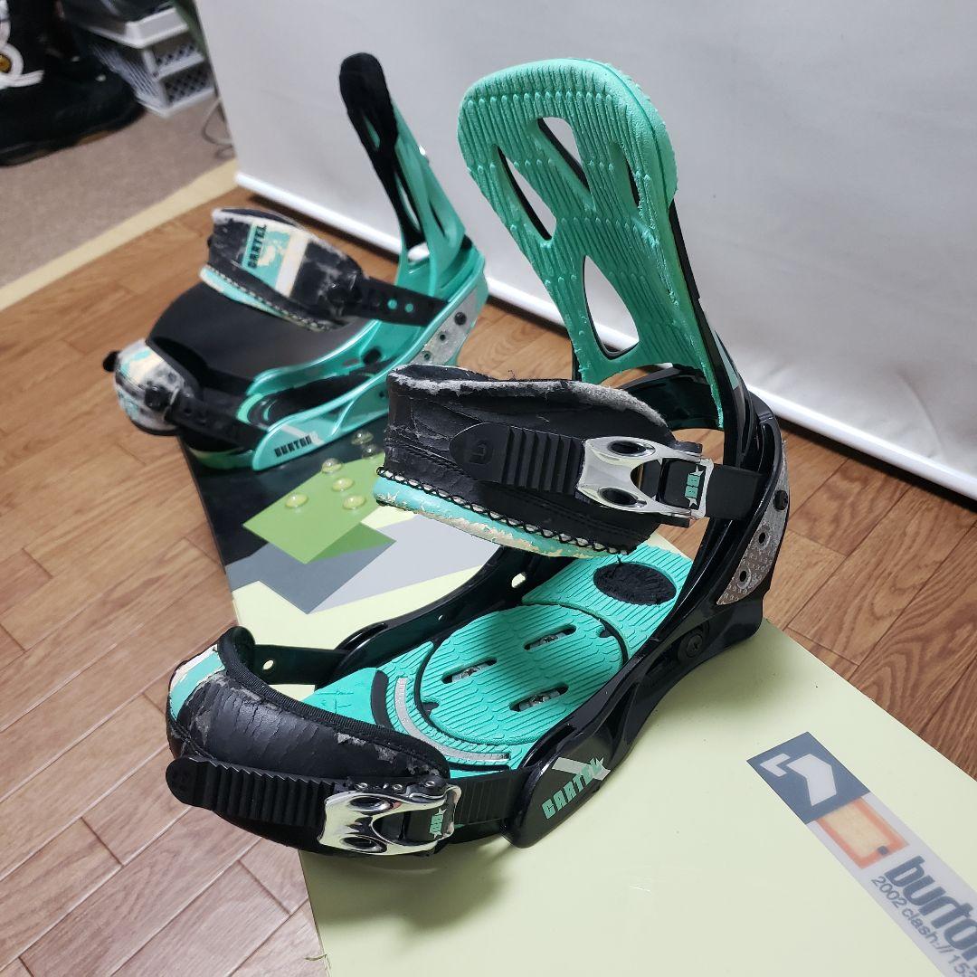 BURTON CLASH x CARTEL 153cm スノーボードセット