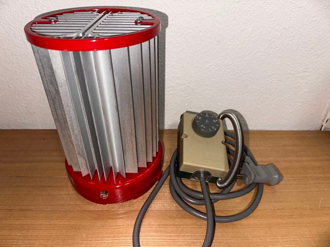 美品 昭和精機工業 パネルヒーター SPZ-250 サーモ付き