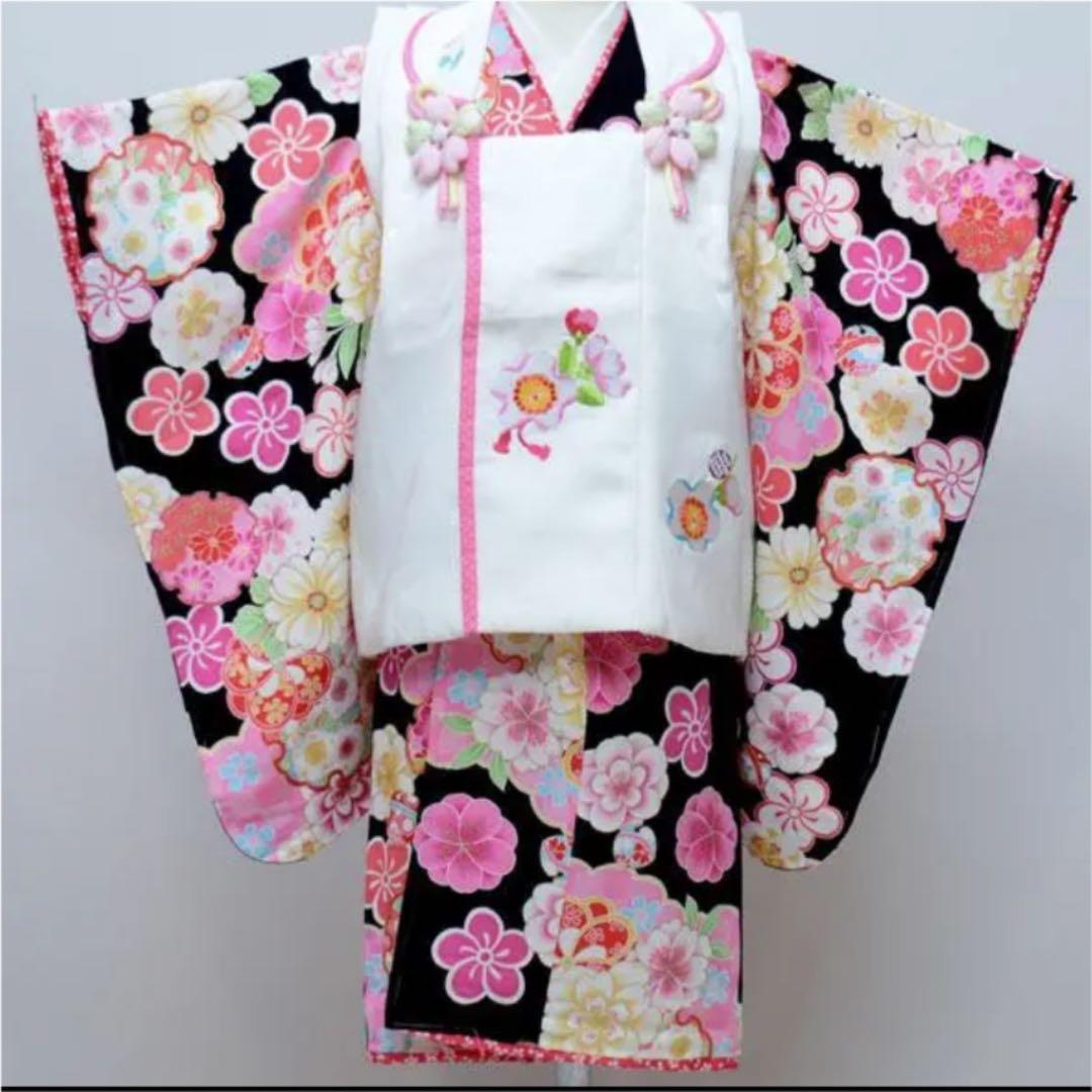 七五三正絹着物セット　季節はずれにて大幅値引き