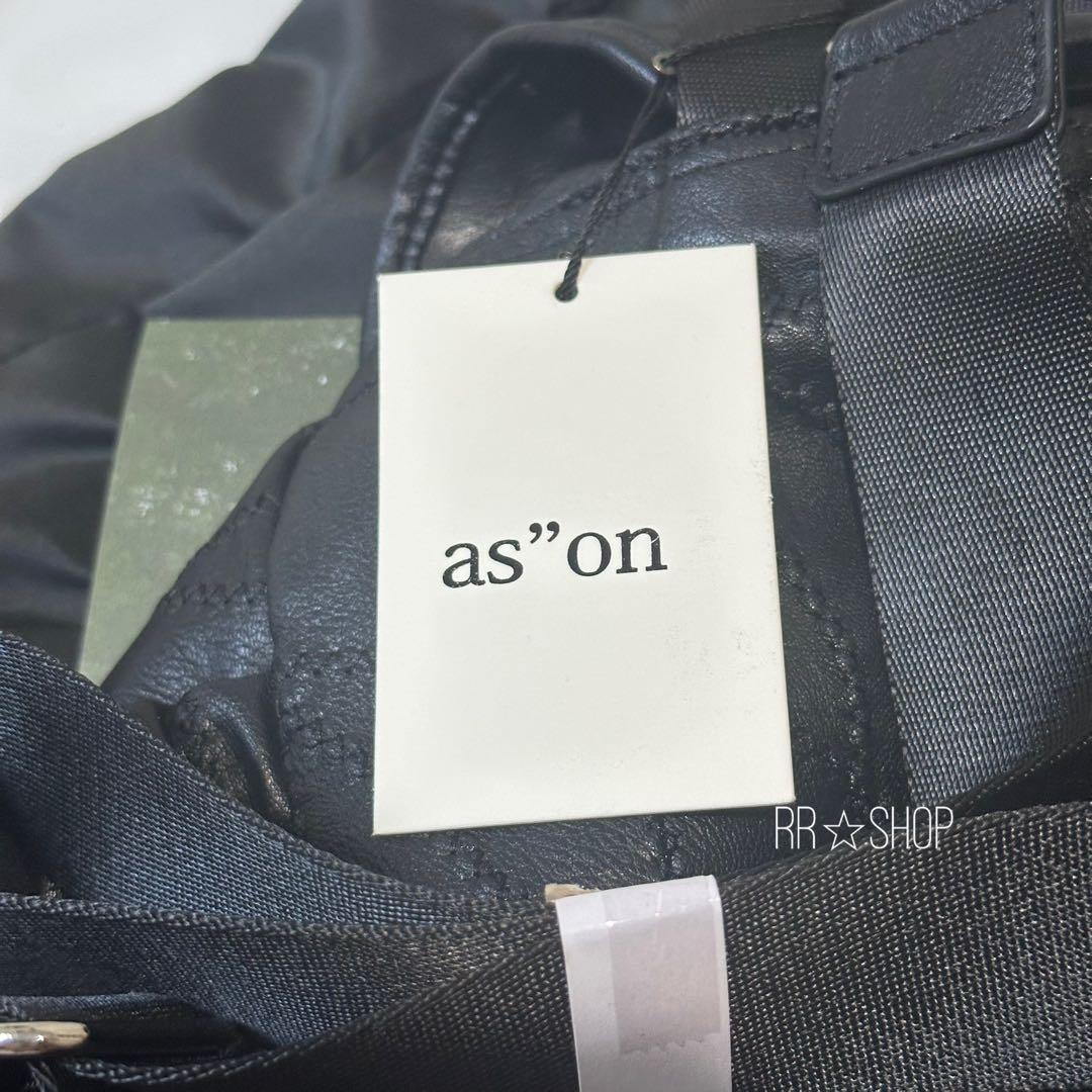 即日発送⭐︎新品　ASON アズオン レザー バックパックリュック　/b1