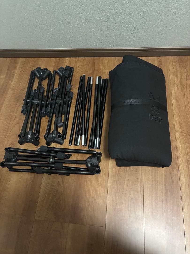 折りたたみコット DOD TAKIBI 収納バッグ付き