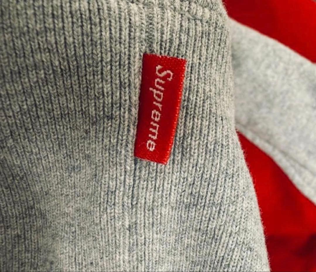 希少 シュプリーム Supreme Big Logo Jacquard パーカー