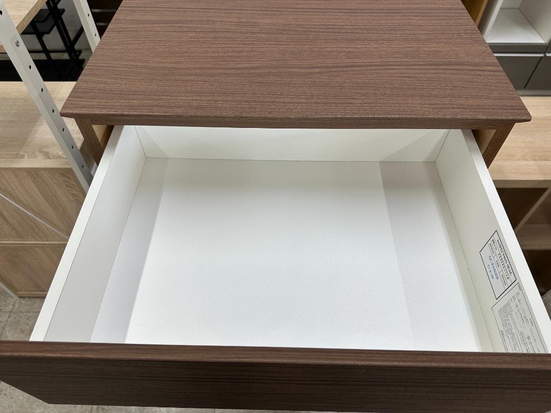 ニトリ　チェスト　6段　クエス60　ブラウン