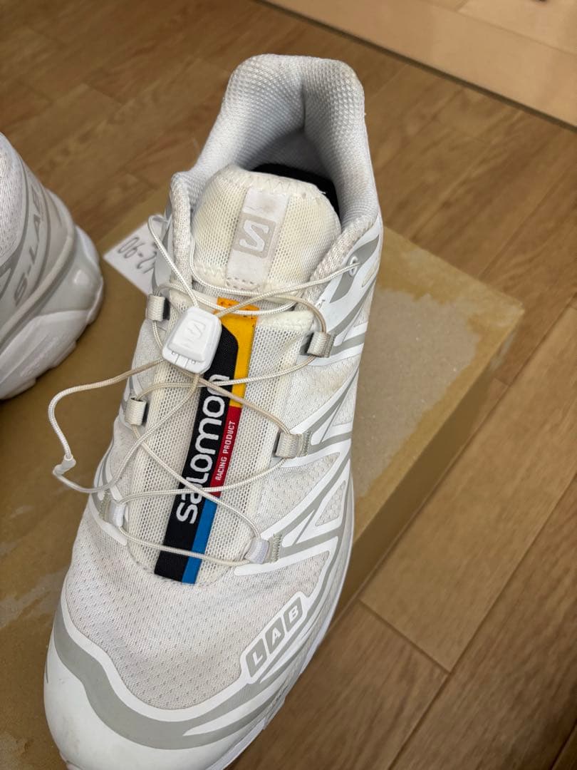 Salomon xt6ホワイト サイズ27.0