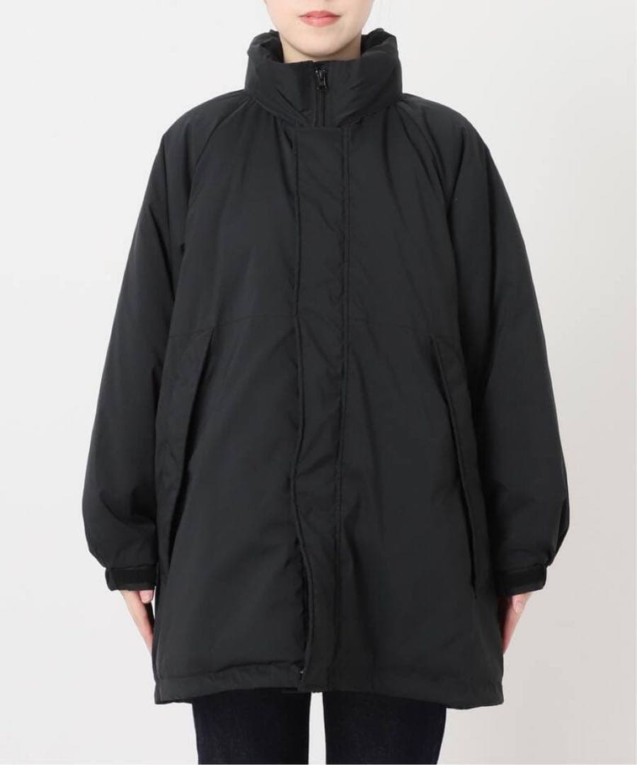 SLOBE IENA ウォッシャブル中綿モンスターパーカーブルゾン