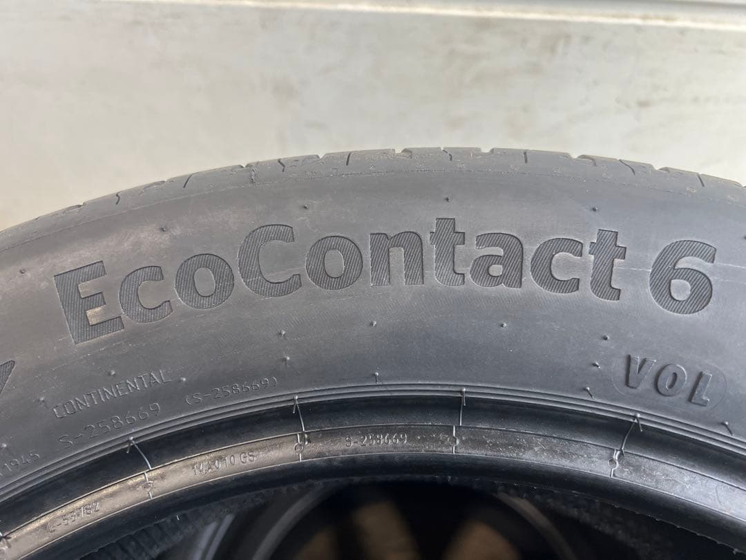 送料込み235/50R19 コンチネンタルEcoContact6 4本セット