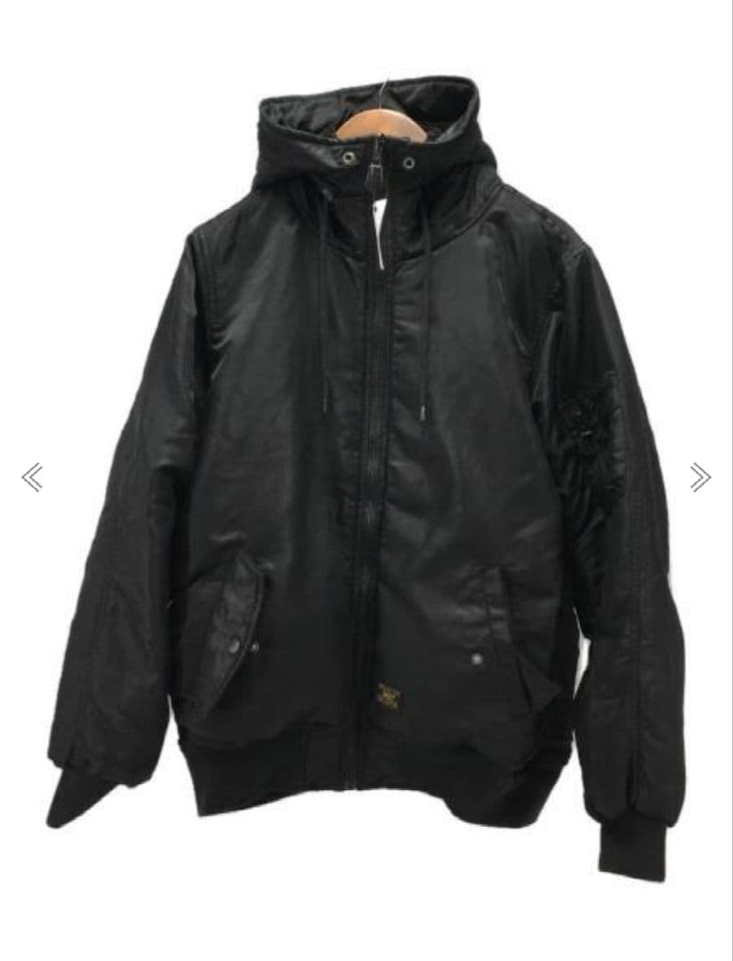 【ファー欠品】【Sサイズ】【HUF】【N-2B】 ハフ【人気ブラック】パープル