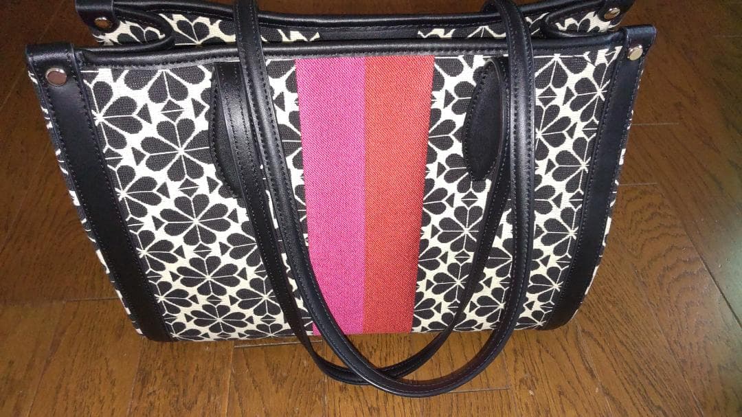 kate spade 花柄トートバッグ