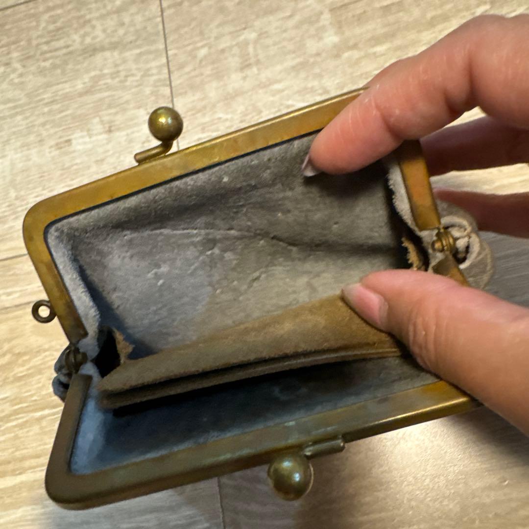 N25がまくち財布 中【珍しいカバ革】
