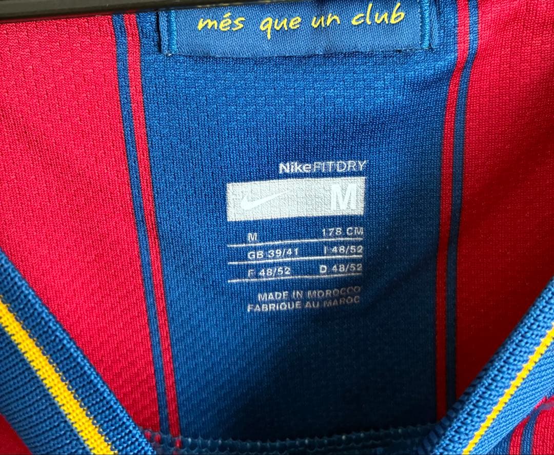 【 FC バルセロナ サッカー ユニフォーム サイズ M 正規品 】