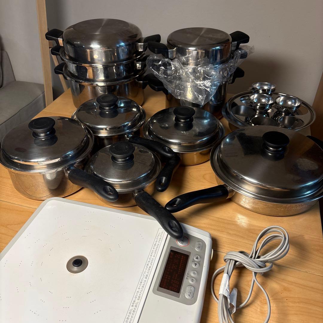 アムウェイ　鍋　クックウェア　セット　インダクションレンジ