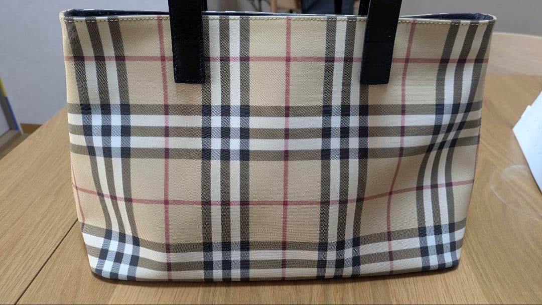 【極美品】 BURBERRY　LONDON トートバッグ ノバチェック