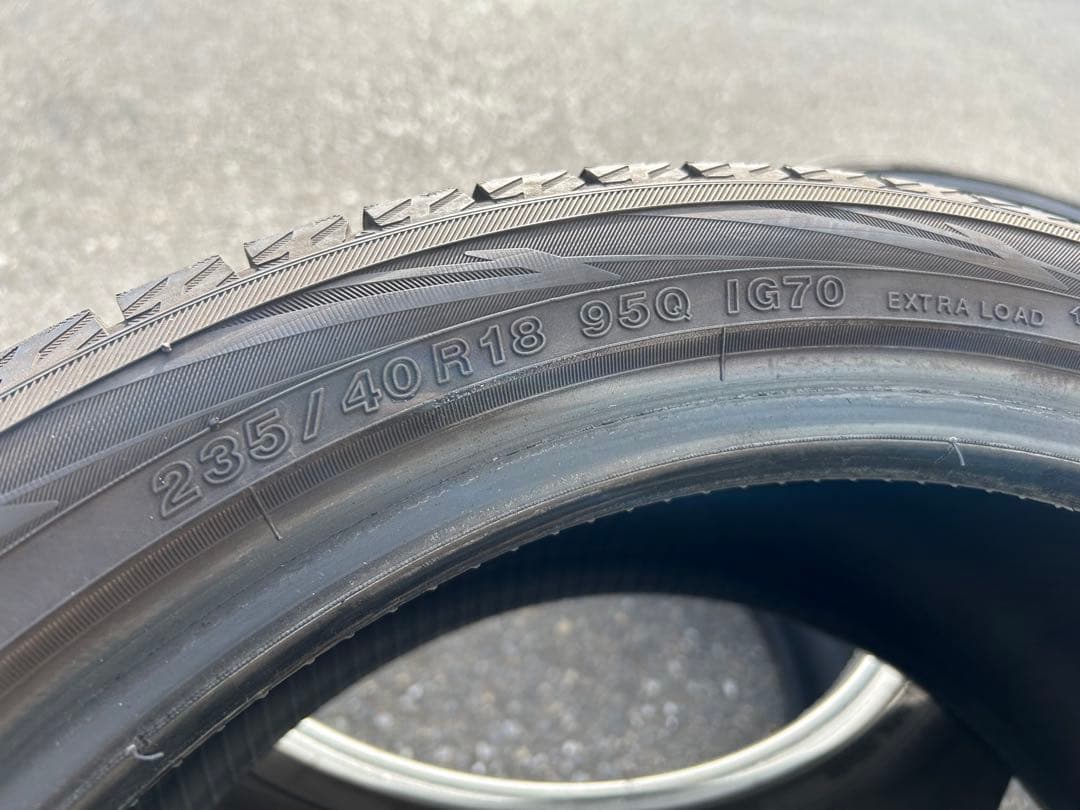 送料込★ヨコハマスタッドレス★アイスガード7★235/40R18★GDBインプ