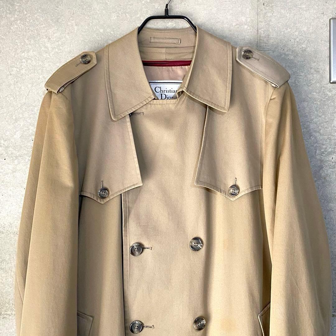 Christian Dior ヴィンテージ ディオール トレンチコート ベージュ