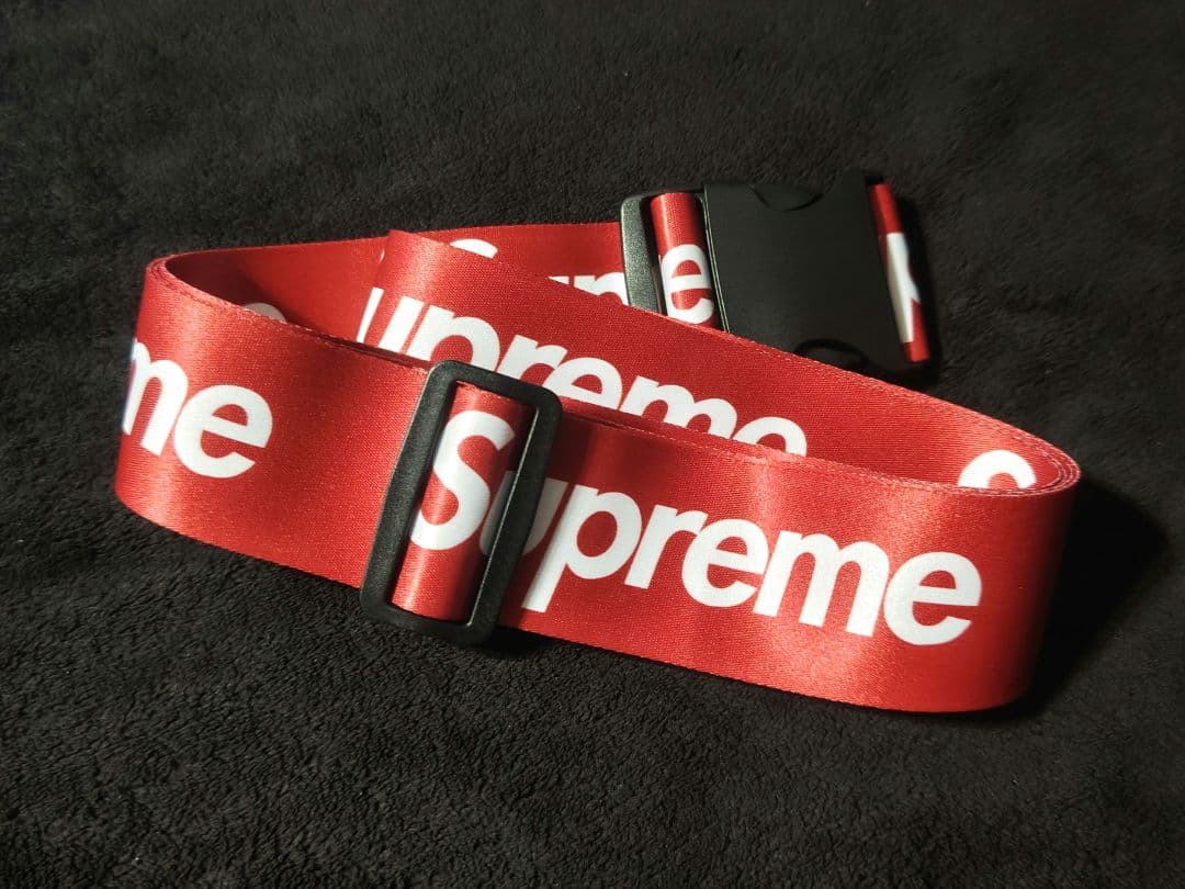 【Supreme】スーツケース・キャリーケース用ベルト