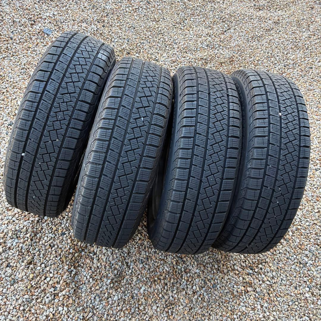 【送料込】スタッドレスタイヤ 175/65 R15 4本ホイール付き