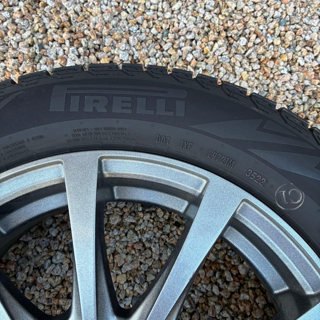 【送料込】スタッドレスタイヤ 175/65 R15 4本ホイール付き