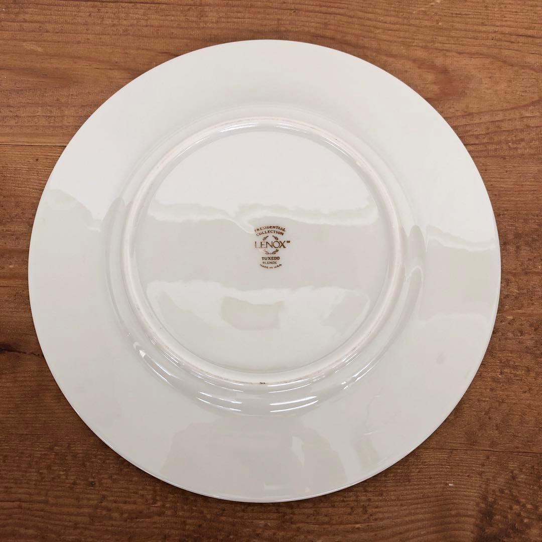 USA製　LENOX TUXEDO 21cmプレート5枚　レノックス　タキシード