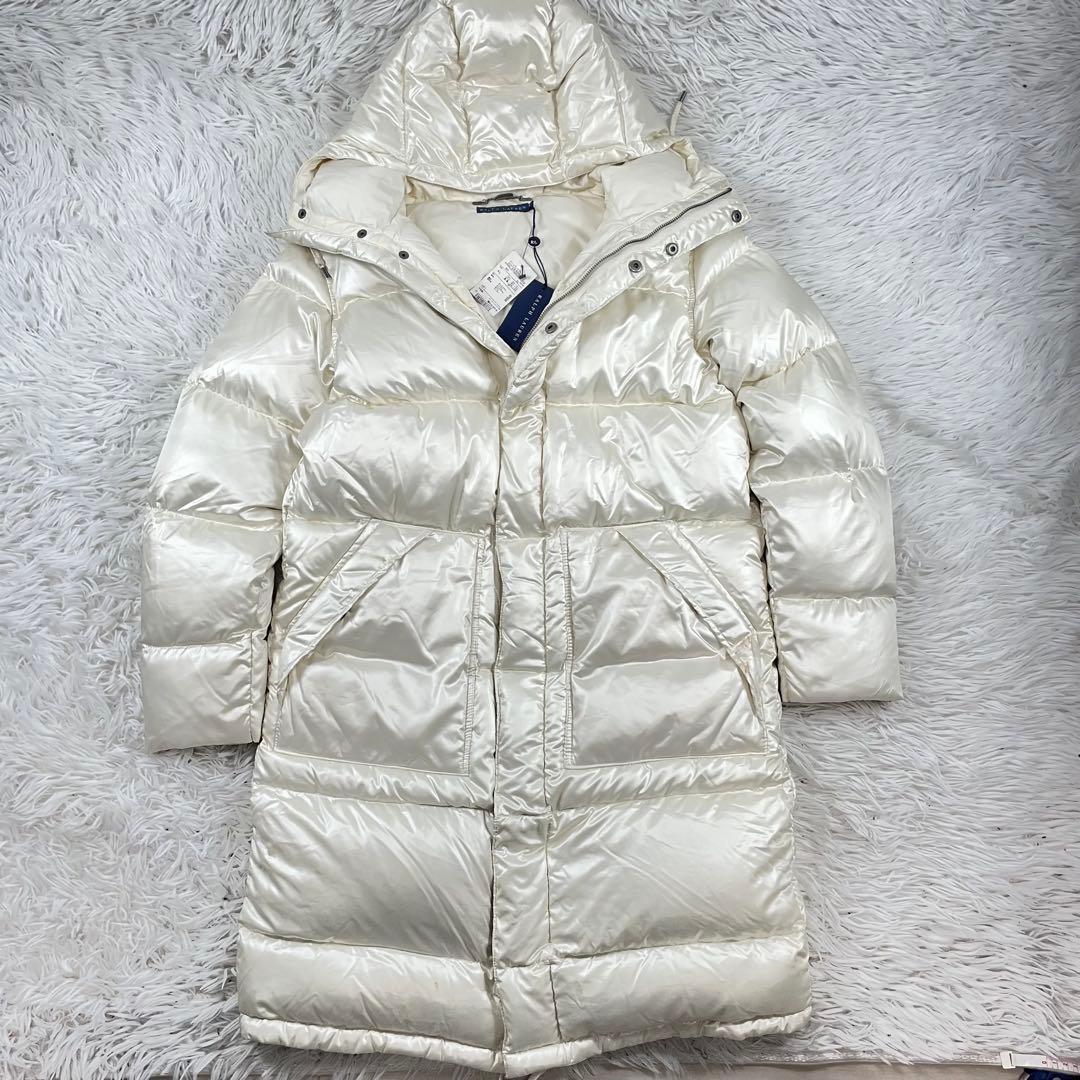 RALPH LAUREN ロングダウンコート　XLサイズ　ホワイト