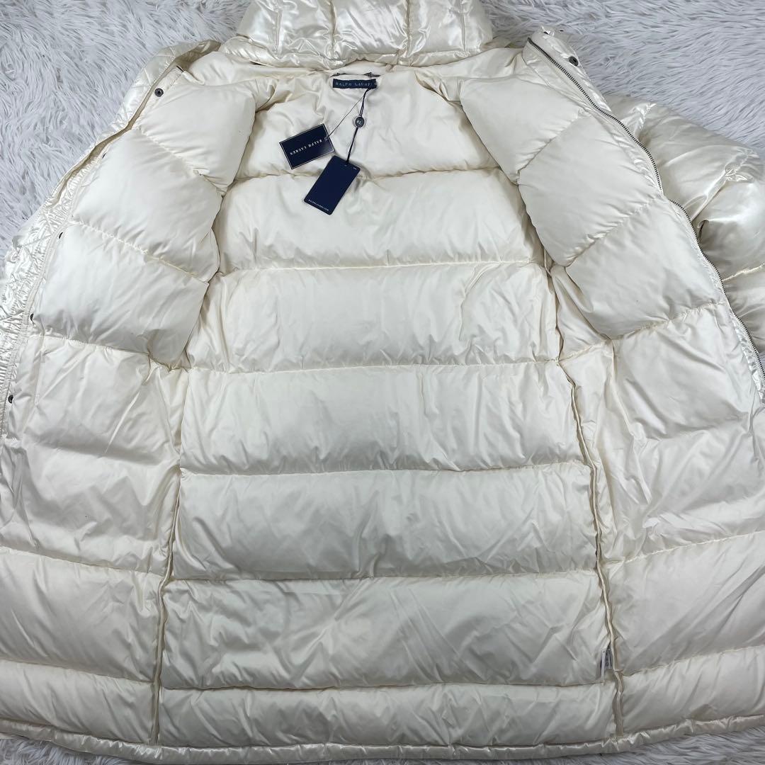 RALPH LAUREN ロングダウンコート　XLサイズ　ホワイト