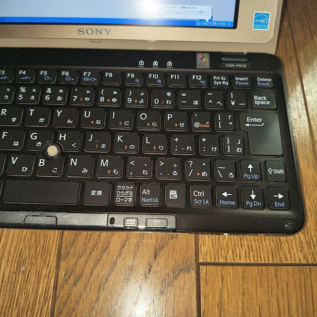 タイムセール！【希少美品】Sony VAIO typeP VGN-P61本体のみ