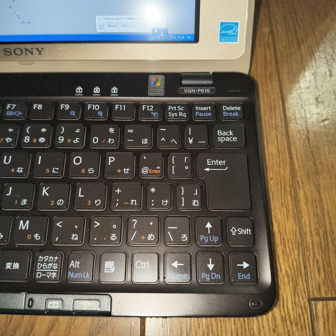 タイムセール！【希少美品】Sony VAIO typeP VGN-P61本体のみ