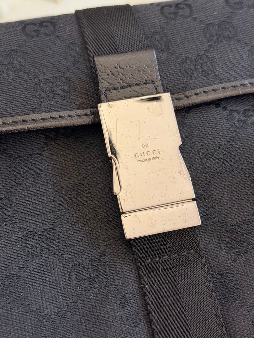 GUCCI ウエストポーチ GGキャン バス