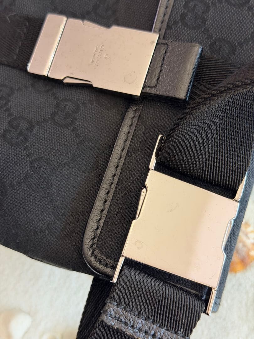 GUCCI ウエストポーチ GGキャン バス
