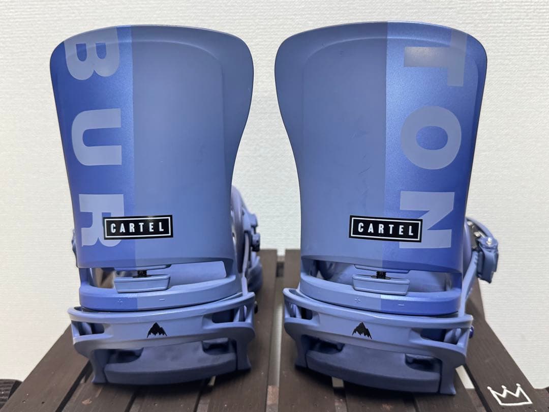 【美品】23-24 BURTON Cartel ReFlex Ｓサイズ板セット可