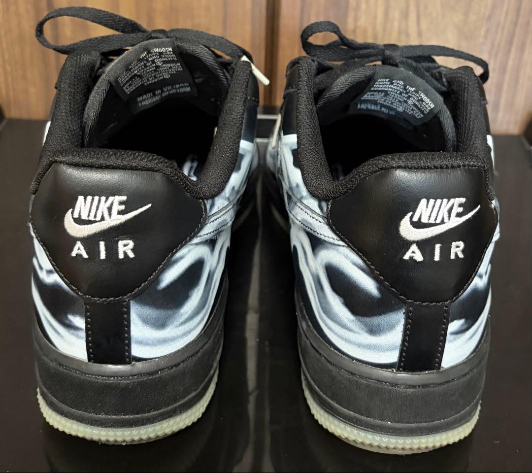 NIKE エアフォース1 スケルトン　Black Skeleton 26.5