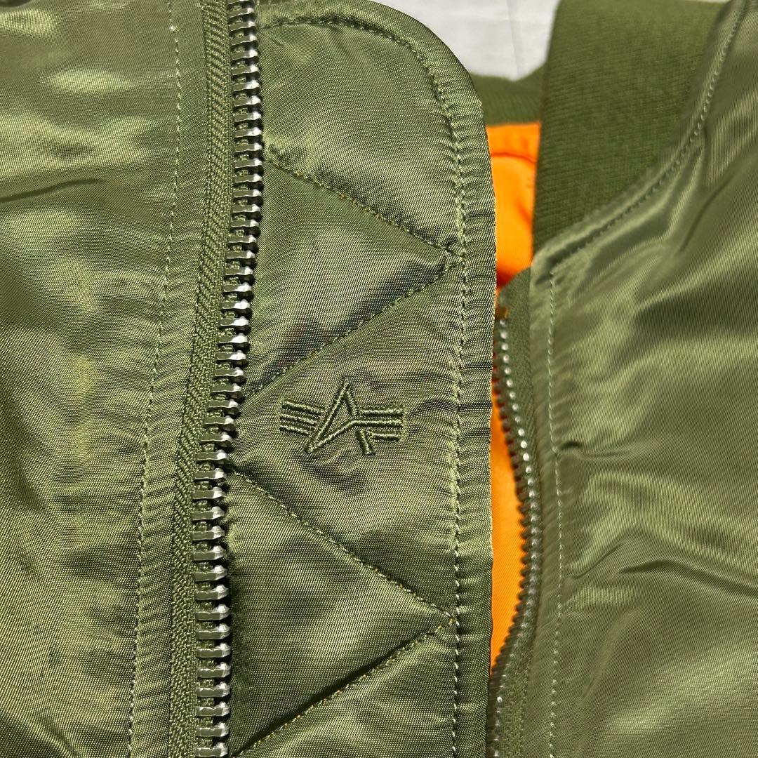 【ALPHA】MA-1 フライトジャケット JAPAN SPEC 赤タグ付 XL