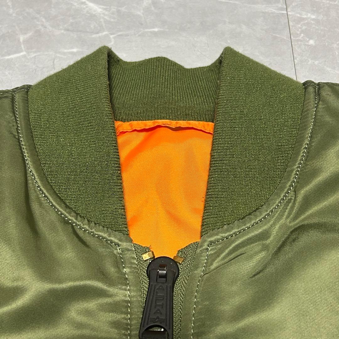 【ALPHA】MA-1 フライトジャケット JAPAN SPEC 赤タグ付 XL