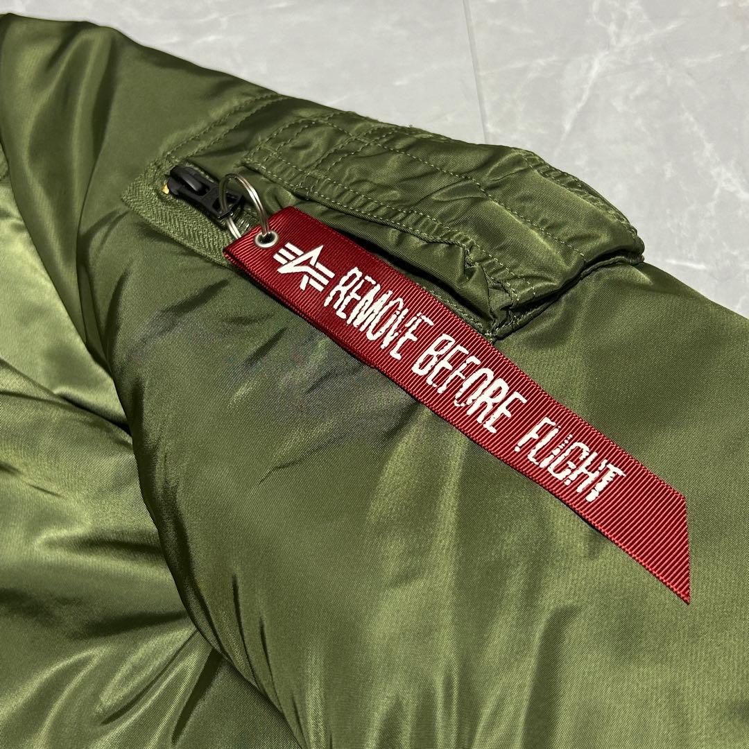【ALPHA】MA-1 フライトジャケット JAPAN SPEC 赤タグ付 XL