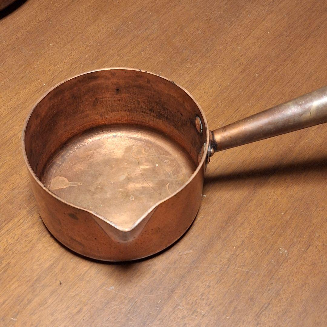 Mauviel 銅製 片手鍋 ポエロン 14cm 製菓 フランス製