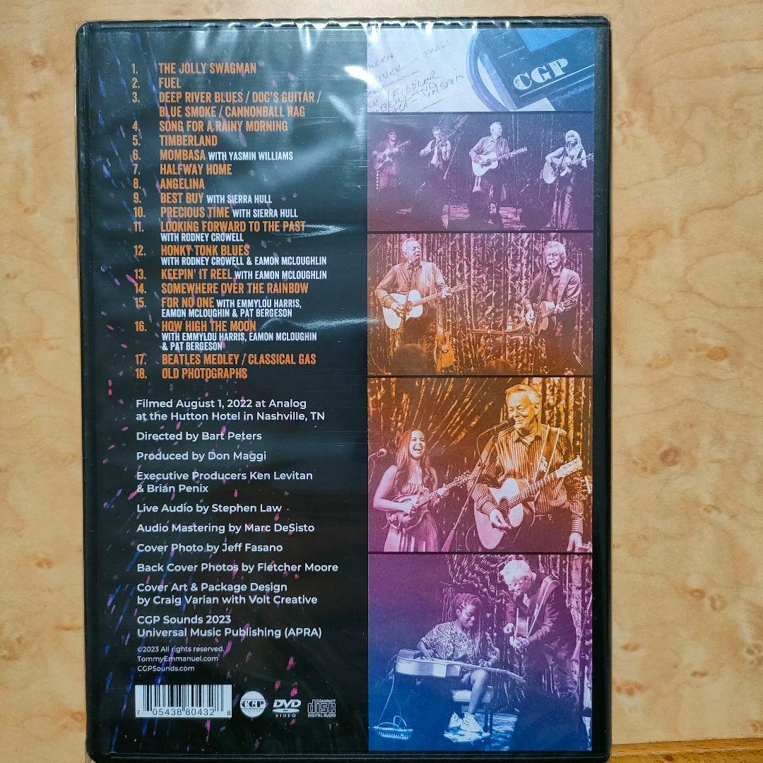洋楽  Emmanuel Accomplice Live! DVD/CD