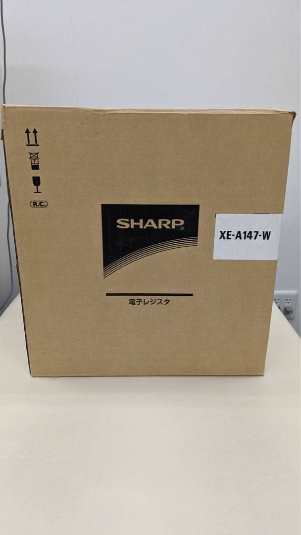 SHARP XE-A147 レジスター ホワイト 未使用