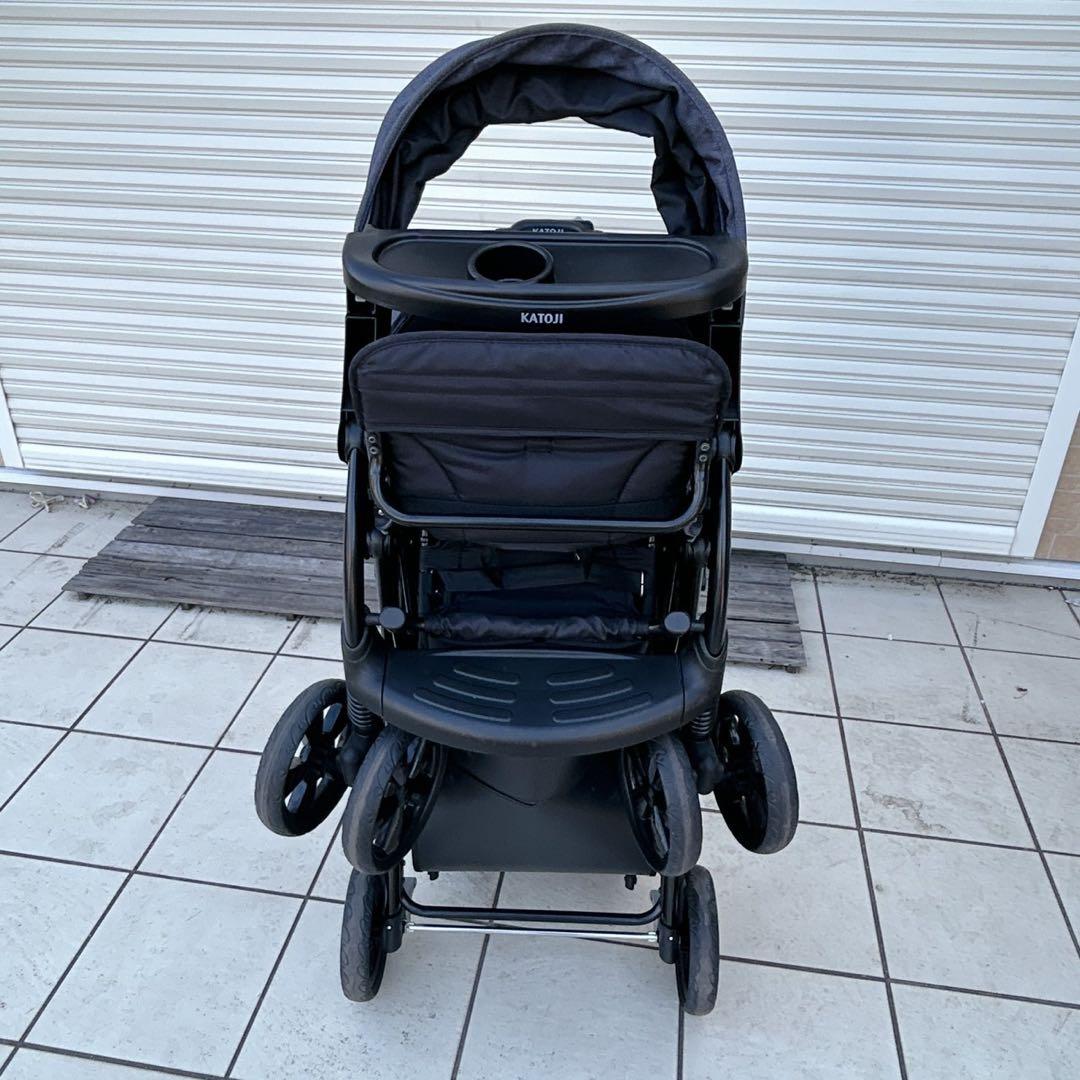【887】✨美品✨　KATOJI 2人乗りベビーカー 二人でゴーDX