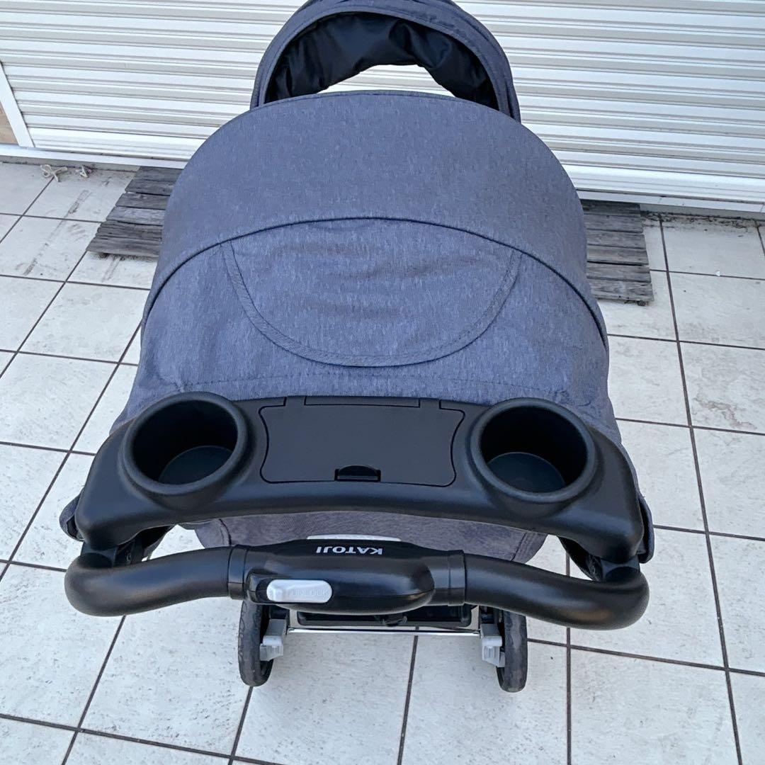【887】✨美品✨　KATOJI 2人乗りベビーカー 二人でゴーDX