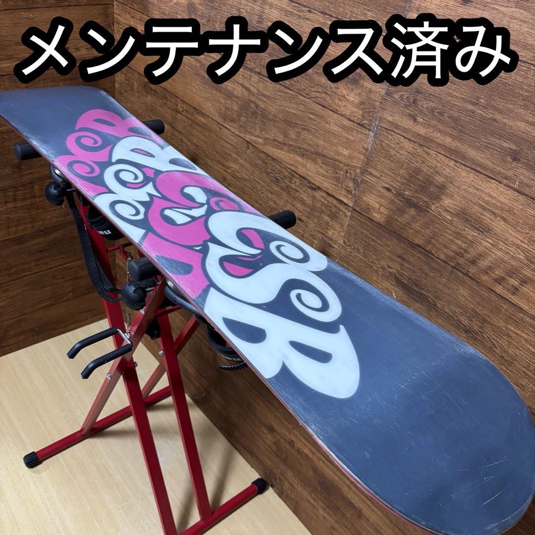 CSB BURTON バートン　レディーススノーボード3点セットボード136cm