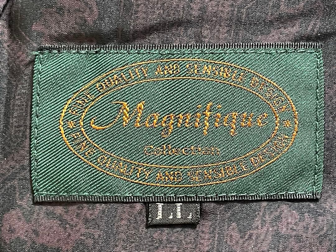 Magnifiqueマニフィーク◇カシミヤ100%高級生地◇ステンカラーコート
