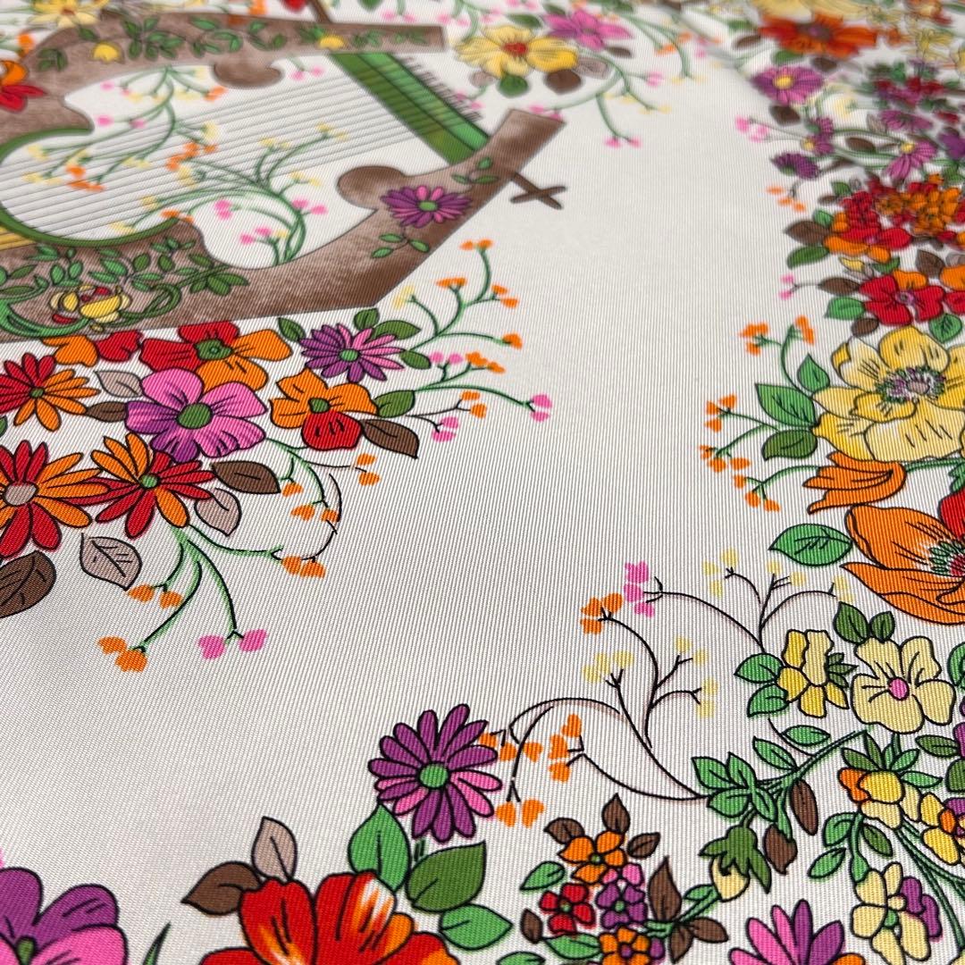 【極上美品】正規店購入品 クリスチャンディオール シルクスカーフ ヴィンテージ