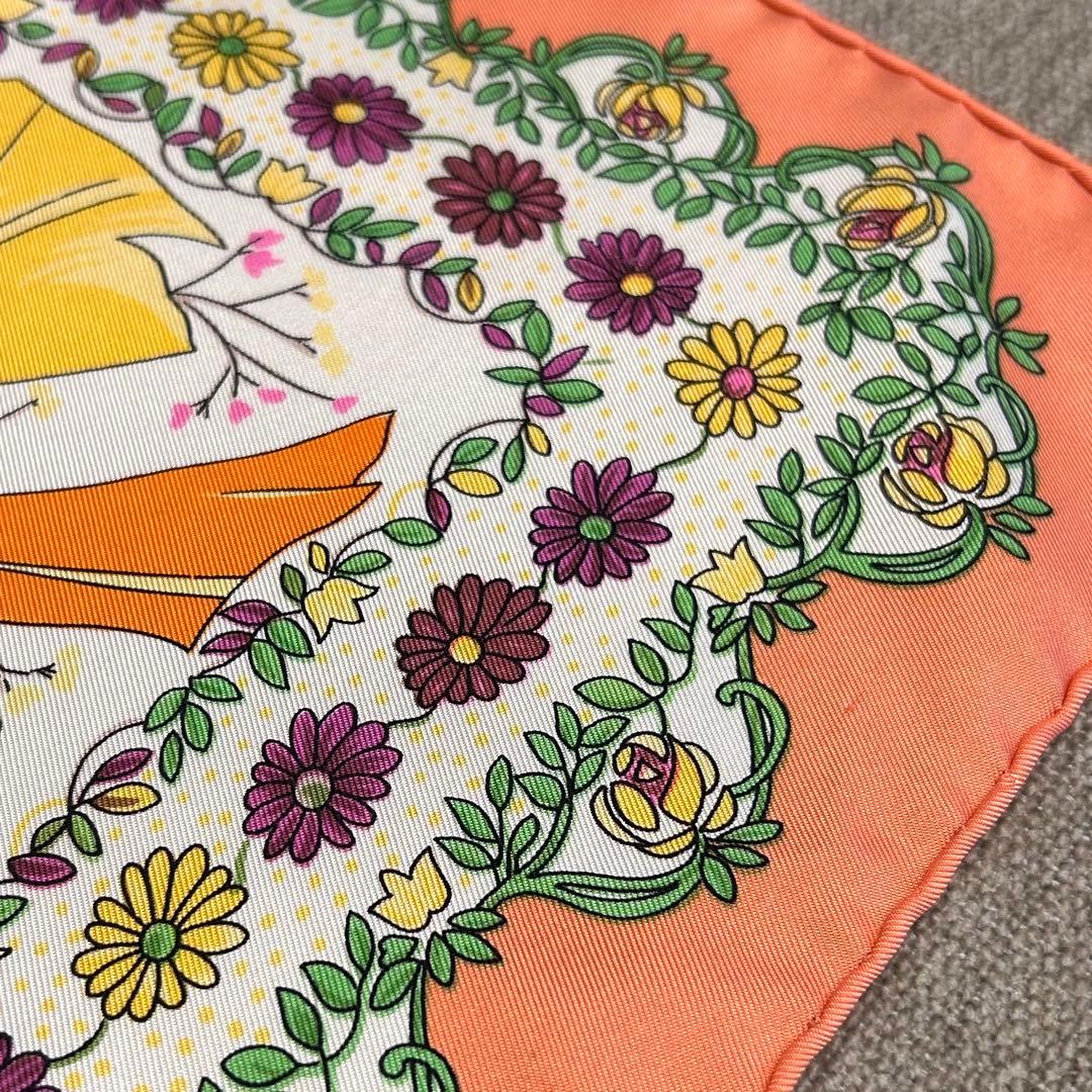 【極上美品】正規店購入品 クリスチャンディオール シルクスカーフ ヴィンテージ