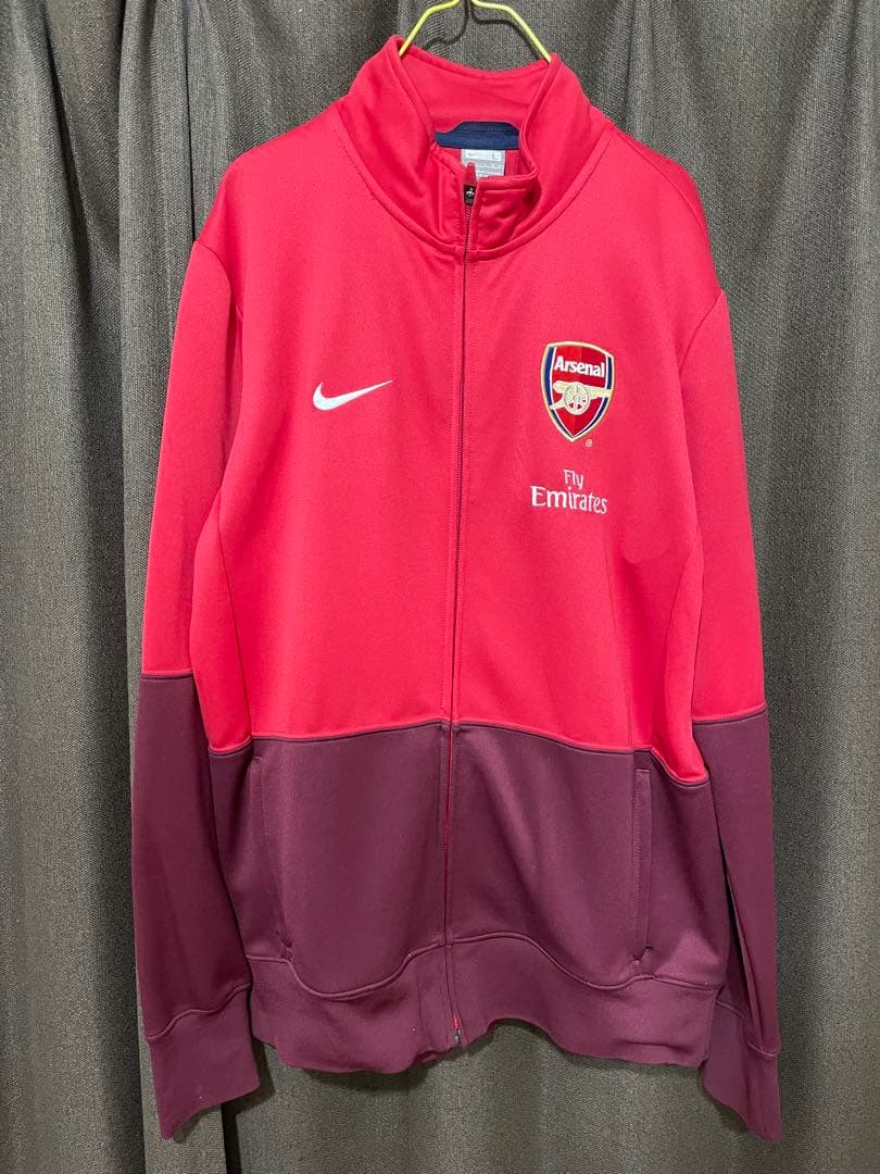 ジャージ　トラックジャケット　アーセナル　Arsenal ナイキNIKE 赤