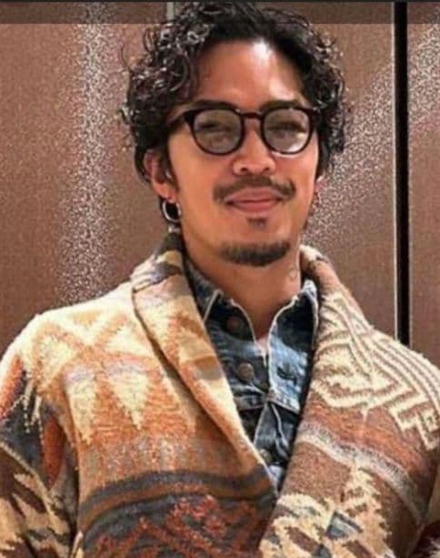 ラルフローレン　ネイティブ　ガウン　ハンドニット　キムタク