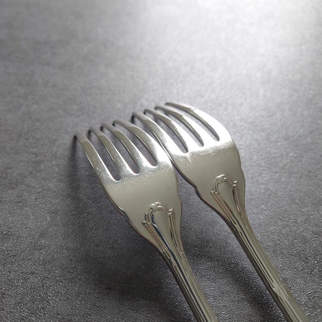 希少 クリストフル リュバン フィッシュフォーク 2点