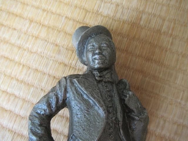 非売品美品◆1971年『美空ひばり』芸能生活25周年記念 進藤武松作 ブロンズ像