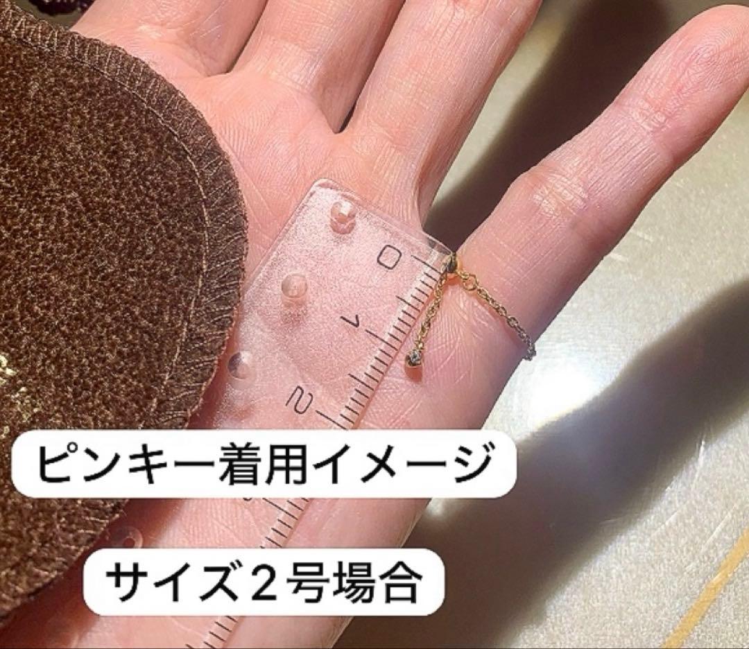 【1月末までの限定価格】新品同様 K18オレフィーチェヌードチェーンリング