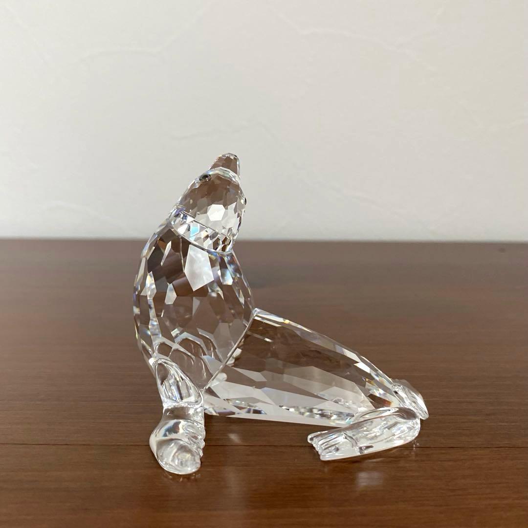 SWAROVSKI スワロフスキー クリスタル アシカ 置物