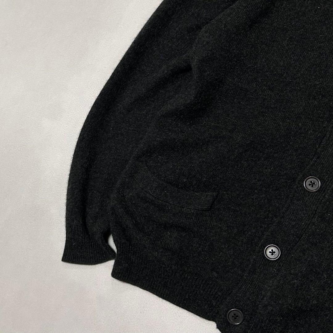 Brooks Brothers カシミヤ100% ニット カーディガン 墨黒